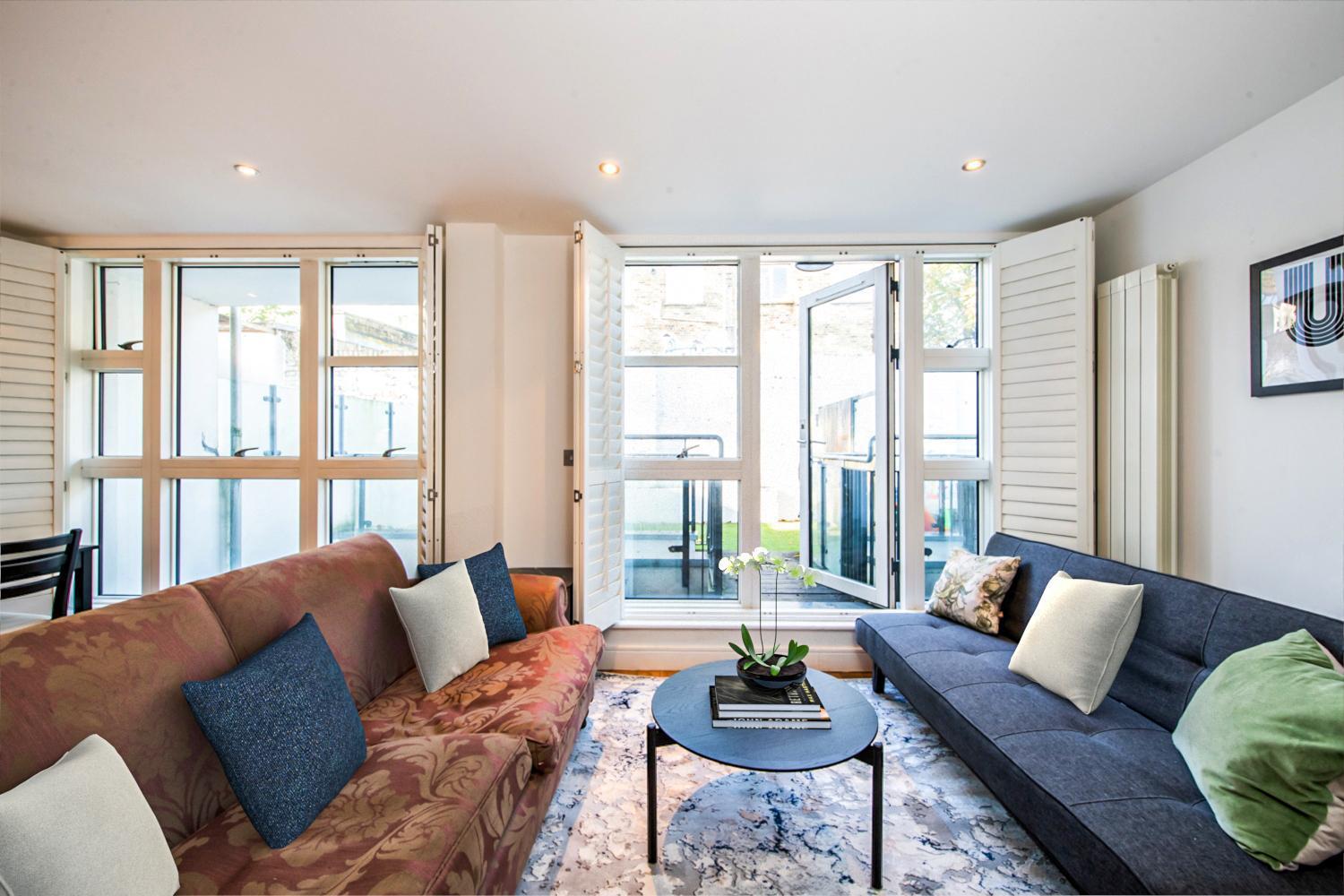 Ferienwohnung 2 Bed Flat In Clapham Common London Exterior foto